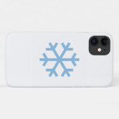 Blue Snowflake Weihnachten iPhone 11 Fall Case-Mate iPhone Hülle (Rückseite (Horizontal))