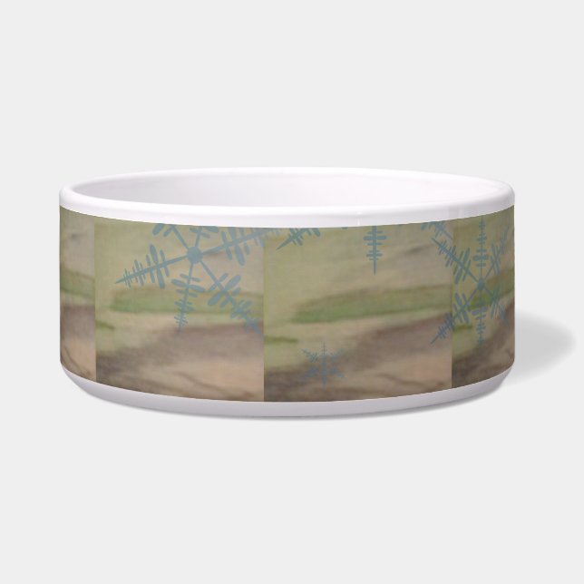 Blue Snowflakes on the Seashore  Napf (Vorderseite)