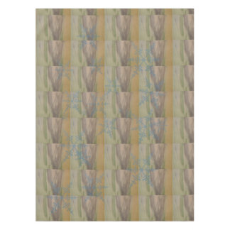 Blue Snowflakes on the Seashore  Tischdecke