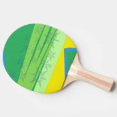 Blue Snowflakes on the Sunrise Mountain Tischtennis Schläger (Seitenansicht)