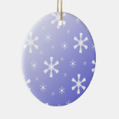 Blue Snowflakes Ornament (Rechts)