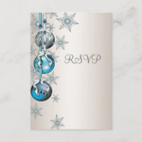 Blue Snowflakes Ornamente Weihnachts-Party UAWG
