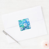 Blue Snowflakes Stickers (Umschlag)