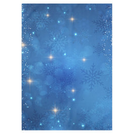 "Blue snowflakes" Tischdecke