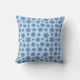Blue Snowflakes Winter Zuhause Weihnachtsdekoratio Kissen