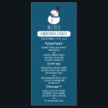 Blue Snowman, Christmas Party Menu Menükarte<br><div class="desc">Diese Blue Snowman, Weihnachts-Party-Menus sind perfekt für jeden, der ein fröhliches und fröhliches Ereignis veranstaltet. Diese Menüs eignen sich hervorragend für Party, Restaurants oder ein besonderes Essen für Familien und Freunde. Das Snowman-Design kann leicht personalisiert werden und ist die perfekte Speisekarte für jedes festliche Party, einschließlich Verlobungen, Geburtstage, Babyduschen, etc....</div>
