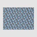 Blue Snowman und Blue Christmas Tree Seidenpapier<br><div class="desc">Blue Snowman and Blue Christmas Tree Tissue Paper Crafts & Party Supplies > Geschenkartikel > Gewebepapier</div>