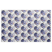 Blue Snuggle Bunny Liebe Rabbit Herzdesign Niedlic Stoff (Fat Quarter (45,7 x 55,9 cm))