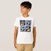 Blue Soccer T-Shirt (Vorne ganz)