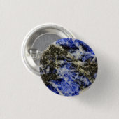 Blue Sodalite Button (Vorne & Hinten)