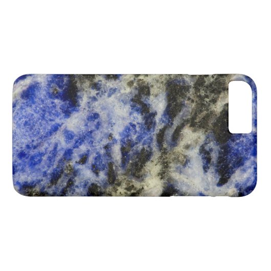 Blue Sodalite Case-Mate iPhone Hülle (Rückseite (Horizontal))