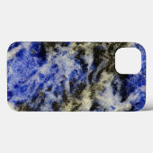 Blue Sodalite Case-Mate iPhone Hülle (Rückseite (Horizontal))