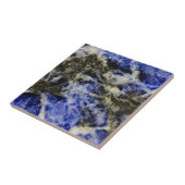 Blue Sodalite Fliese (Seite)