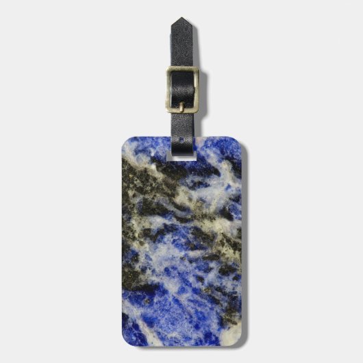 Blue Sodalite Gepäckanhänger (Vorderseite vertikal)