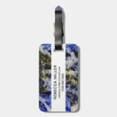 Blue Sodalite Gepäckanhänger (Rückseite vertikal)