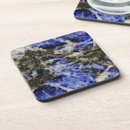 Blue Sodalite Getränkeuntersetzer (Linke Seite)