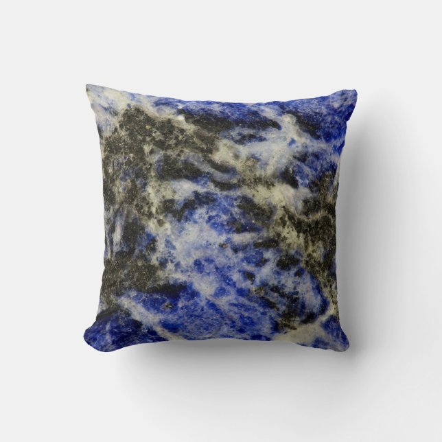 Blue Sodalite Kissen (Vorderseite)