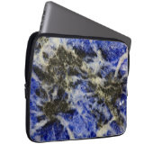 Blue Sodalite Laptopschutzhülle (Vorne Rechts)