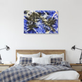 Blue Sodalite Leinwanddruck (Insitu (Schlafzimmer))