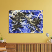 Blue Sodalite Leinwanddruck (Insitu (Wohnzimmer))
