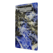 Blue Sodalite Mini Klemmbrett (Gewinkelt2)