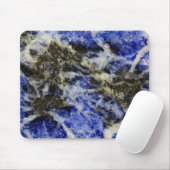 Blue Sodalite Mousepad (Mit Mouse)
