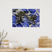 Blue Sodalite Poster (Küche)