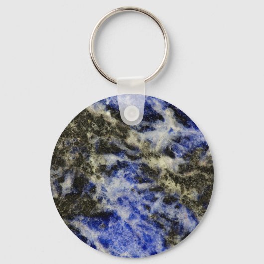 Blue Sodalite Schlüsselanhänger (Vorderseite)