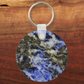 Blue Sodalite Schlüsselanhänger (Vorderseite)