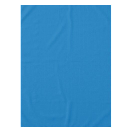 Blue Solid Tischdecke (Vorderseite)