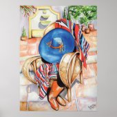 Blue Sombrero Poster (Vorne)