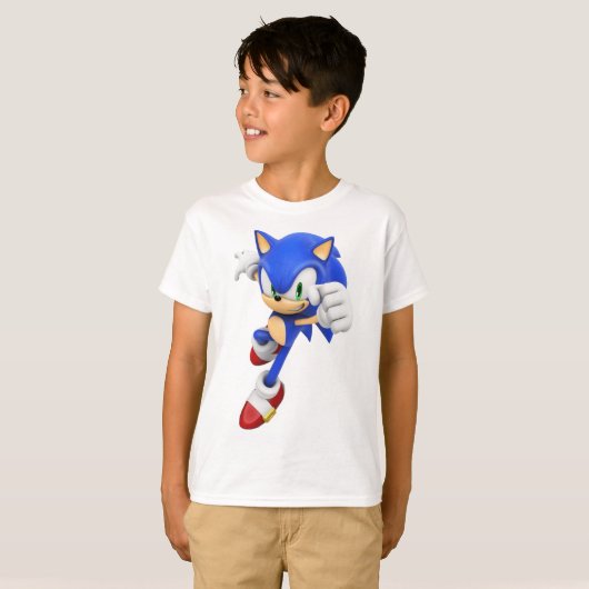 Blue Sonic T-Shirt (Vorne ganz)