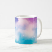 Blue Space Nebulae-Tasse Kaffeetasse (VorderseiteRechts)