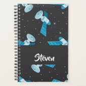 Blue space satellite pattern planer (Vorderseite)