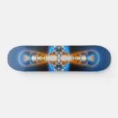 Blue Space Skateboard (Horizontal)