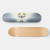 Blue Space Skateboard (Horizontal)
