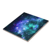 Blue Space Stars Galaxy Fliese (Seite)