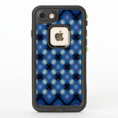 Blue Spacey Geometric (Rückseite)