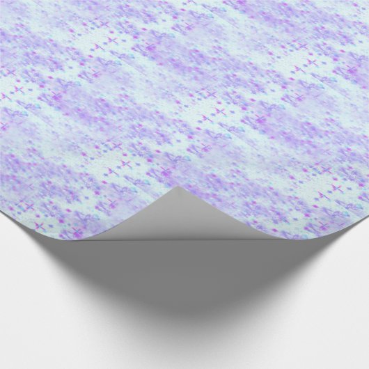 Blue Spark Wrapping Paper Geschenkpapier (Ecke)