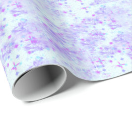 Blue Spark Wrapping Paper Geschenkpapier