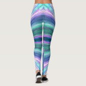 Blue Sparkle Fire Leggings (Rückseite)