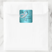 Blue Sparkle Masquerade Party Sticker (Tasche)