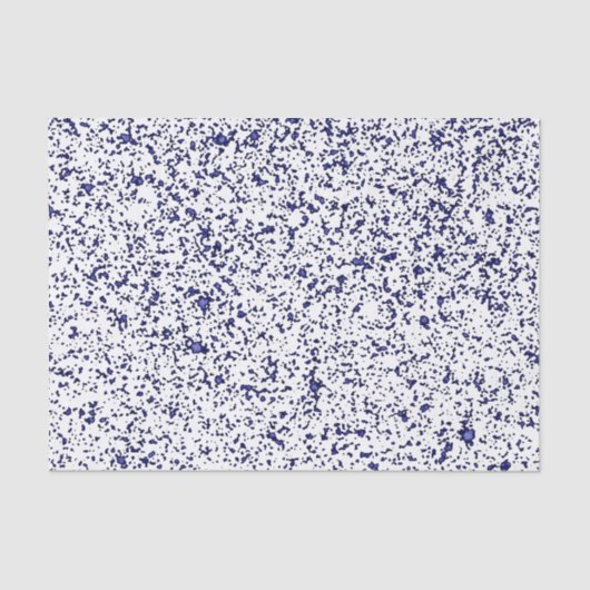 Blue Sparkle-White Seidenpapier (Vorderseite)