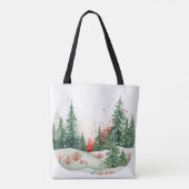 Blue Sparkling Abstrakt Background Shopping Bag Tasche (Rückseite)