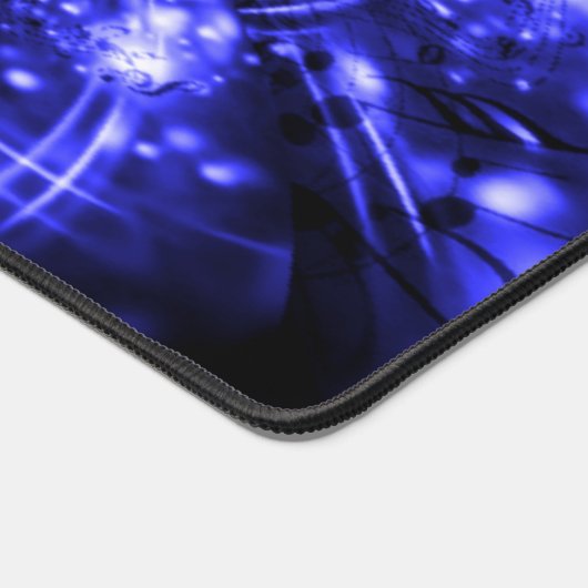 Blue Sparkling Lights Schreibtischunterlage (Ecke)