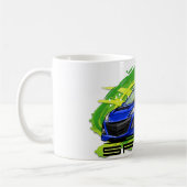 Blue_Speed3 Kaffeetasse (Links)