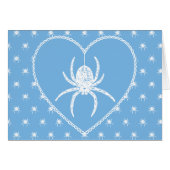 Blue Spider Heart (Vorderseite (Horizontal))