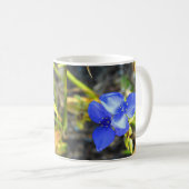 Blue Spiderwort Blume Tasse (VorderseiteRechts)