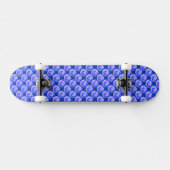 Blue Spiral Illusion von Kenneth Yoncich Skateboard (Horizontal)