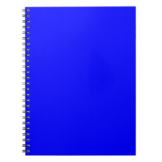 Blue Spiral Notebook Notizblock (Vorderseite)